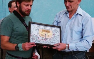 Закладка модели парохода Челюскин 7