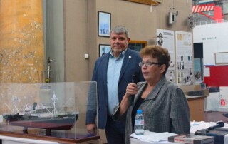 Презентация модели парохода «Челюскин» 07